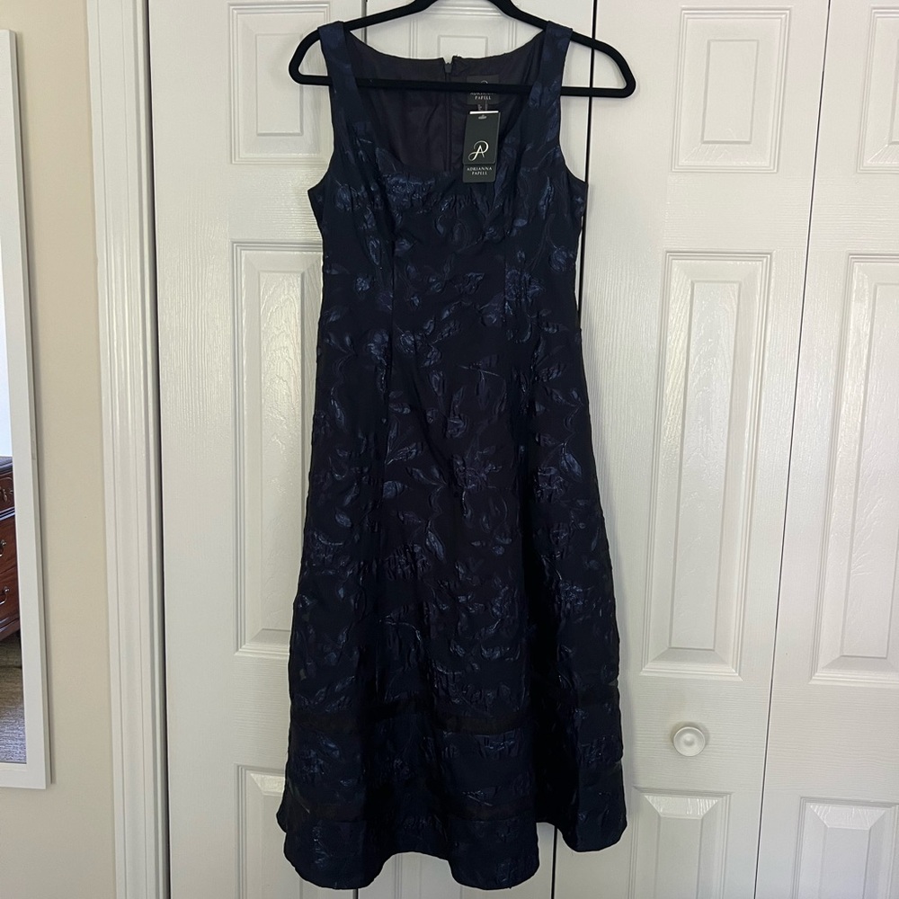 Adrian Papel mid lengths dress